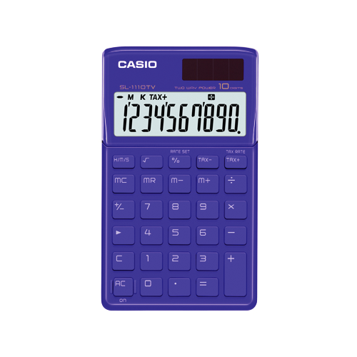 Casio Portable Calculator SL-1110TV - beChicLiving