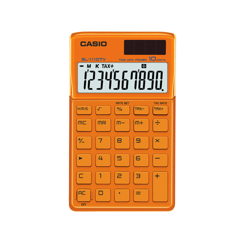 Casio Portable Calculator SL-1110TV - beChicLiving